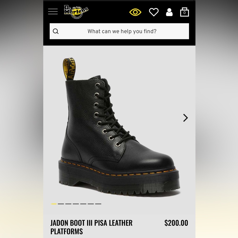 Dr. Martens Jadon Black Boots
